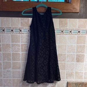 sparkly black dress